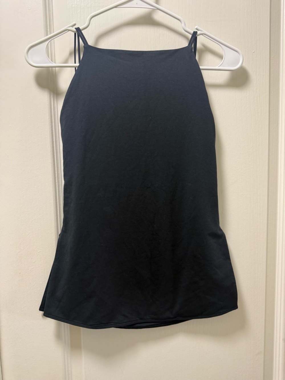 Abercrombie & Fitch Black Mini Shirt with Thin Straps